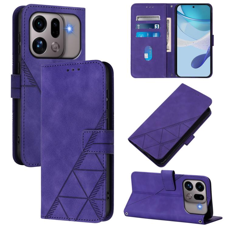Crossbody 3D Embossed Flip Leather Phone Case, For OPPO Reno16 F/Reno16 FS 5G, For OPPO Reno16 Global/Reno16 Pro Global, For OPPO Find X9s Pro 5G, For OPPO Find X9 Ultra, For OPPO Find X9, For OPPO A6 GT 5G, For OPPO Find X9 Pro, For OPPO K13 Turbo 5G