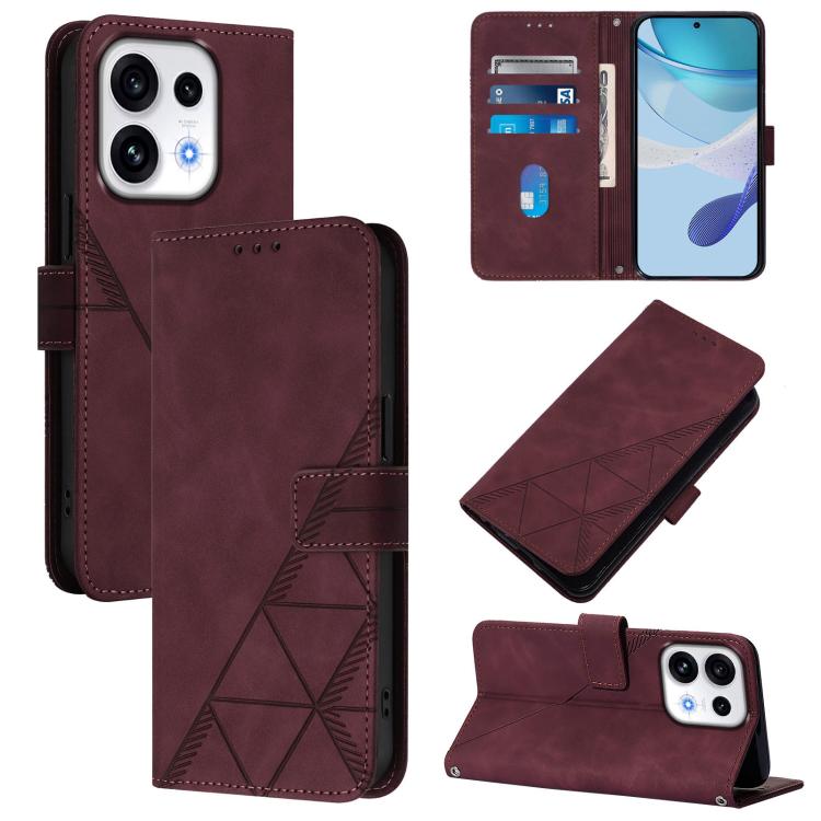 Crossbody 3D Embossed Flip Leather Phone Case, For OPPO Reno16 F/Reno16 FS 5G, For OPPO Reno16 Global/Reno16 Pro Global, For OPPO Find X9s Pro 5G, For OPPO Find X9 Ultra, For OPPO Find X9, For OPPO A6 GT 5G, For OPPO Find X9 Pro, For OPPO K13 Turbo 5G