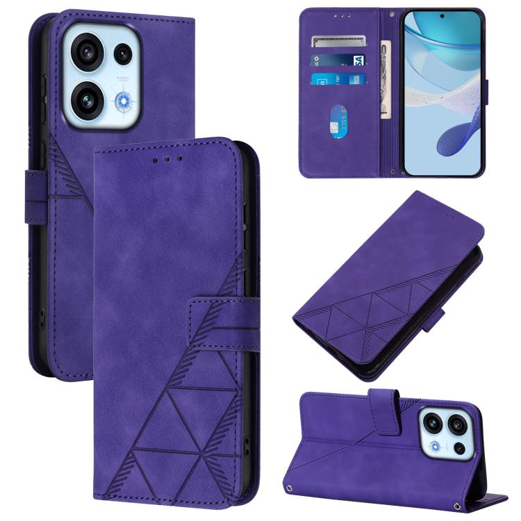 Crossbody 3D Embossed Flip Leather Phone Case, For OPPO Reno16 F/Reno16 FS 5G, For OPPO Reno16 Global/Reno16 Pro Global, For OPPO Find X9s Pro 5G, For OPPO Find X9 Ultra, For OPPO Find X9, For OPPO A6 GT 5G, For OPPO Find X9 Pro, For OPPO K13 Turbo 5G