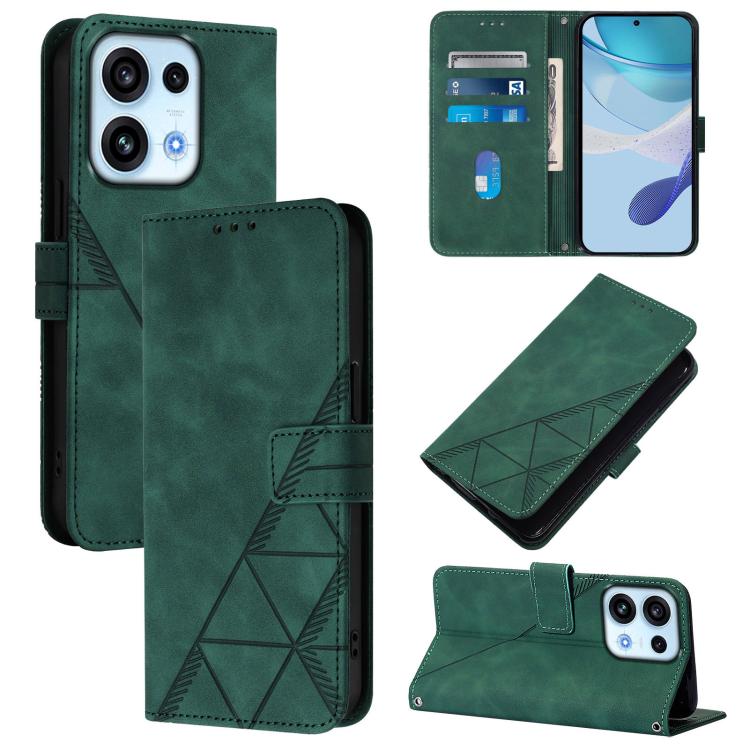 Crossbody 3D Embossed Flip Leather Phone Case, For OPPO Reno16 F/Reno16 FS 5G, For OPPO Reno16 Global/Reno16 Pro Global, For OPPO Find X9s Pro 5G, For OPPO Find X9 Ultra, For OPPO Find X9, For OPPO A6 GT 5G, For OPPO Find X9 Pro, For OPPO K13 Turbo 5G