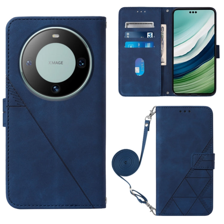 Crossbody 3D Embossed Flip Leather Phone Case, For Huawei Nova 13 Pro, For Huawei Nova 13 / Nova 12, For Huawei Nova 12i 4G Global, For Huawei Nova 12s 4G Global, For Huawei Pura 70 Pro, For Huawei Pura 70, For Huawei Mate 60, For Huawei Mate 60 Pro