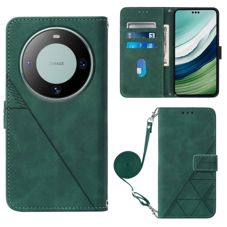 Crossbody 3D Embossed Flip Leather Phone Case, For Huawei Nova 13 Pro, For Huawei Nova 13 / Nova 12, For Huawei Nova 12i 4G Global, For Huawei Nova 12s 4G Global, For Huawei Pura 70 Pro, For Huawei Pura 70, For Huawei Mate 60, For Huawei Mate 60 Pro