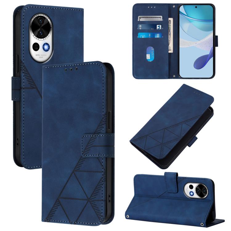 Crossbody 3D Embossed Flip Leather Phone Case, For Huawei Nova 13 Pro, For Huawei Nova 13 / Nova 12, For Huawei Nova 12i 4G Global, For Huawei Nova 12s 4G Global, For Huawei Pura 70 Pro, For Huawei Pura 70, For Huawei Mate 60, For Huawei Mate 60 Pro