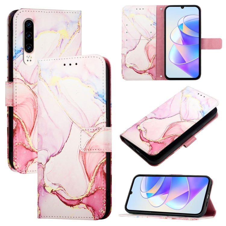 PT003 Marble Pattern Flip Leather Phone Case, For Huawei Enjoy 20 SE / Y7a / P smart 2021, For Huawei P40 lite / nova 6 SE, For Huawei P40 Pro, For Huawei P40, For Huawei P Smart Z / Y9 Prime 2019, For Huawei Enjoy 9s / P Smart+ 2019                   ...