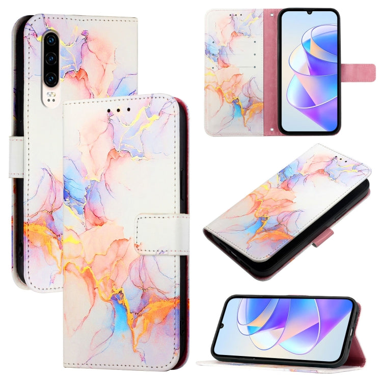 PT003 Marble Pattern Flip Leather Phone Case, For Huawei Enjoy 20 SE / Y7a / P smart 2021, For Huawei P40 lite / nova 6 SE, For Huawei P40 Pro, For Huawei P40, For Huawei P Smart Z / Y9 Prime 2019, For Huawei Enjoy 9s / P Smart+ 2019                   ...