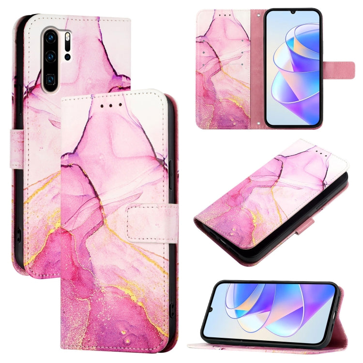 PT003 Marble Pattern Flip Leather Phone Case, For Huawei Enjoy 20 SE / Y7a / P smart 2021, For Huawei P40 lite / nova 6 SE, For Huawei P40 Pro, For Huawei P40, For Huawei P Smart Z / Y9 Prime 2019, For Huawei Enjoy 9s / P Smart+ 2019                   ...