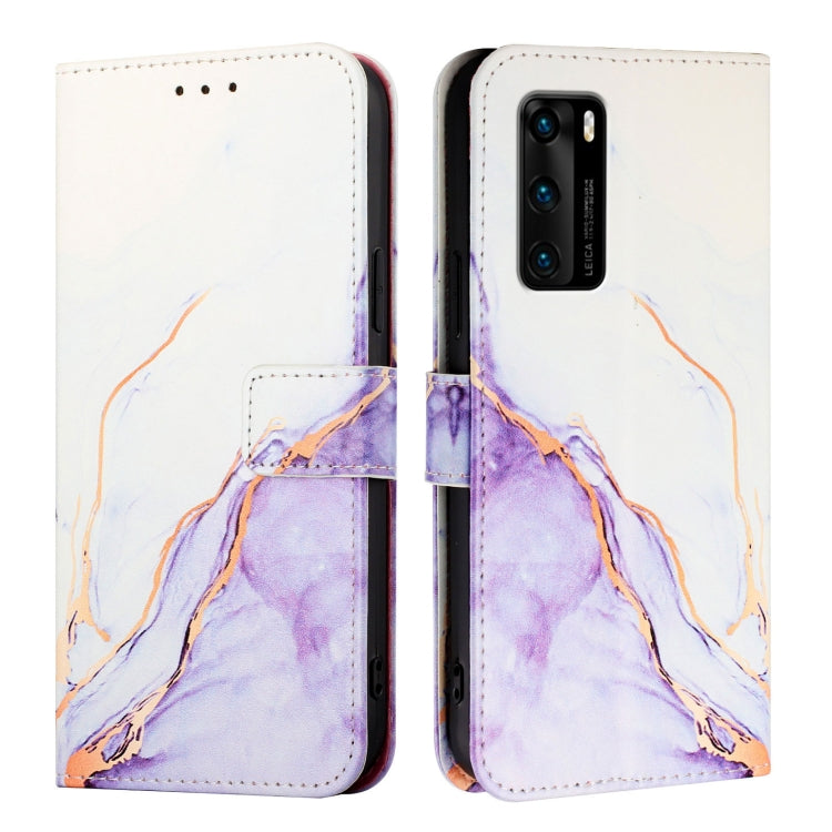PT003 Marble Pattern Flip Leather Phone Case, For Huawei P40, For Huawei P Smart Z / Y9 Prime 2019, For Huawei Enjoy 9s / P Smart+ 2019, For Huawei P30 lite / nova 4e, For Huawei P30 Pro, For Huawei P30