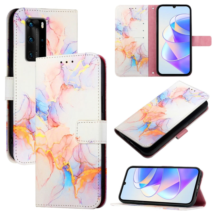 PT003 Marble Pattern Flip Leather Phone Case, For Huawei Enjoy 20 SE / Y7a / P smart 2021, For Huawei P40 lite / nova 6 SE, For Huawei P40 Pro, For Huawei P40, For Huawei P Smart Z / Y9 Prime 2019, For Huawei Enjoy 9s / P Smart+ 2019                   ...