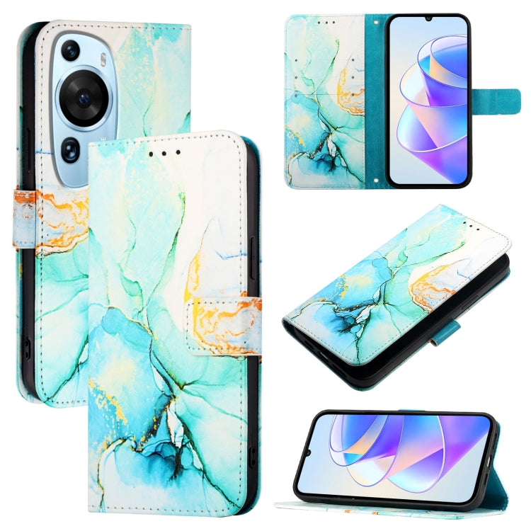 PT003 Marble Pattern Flip Leather Phone Case, For Huawei Mate 60, For Huawei Mate 60 Pro, For Huawei P60 Art, For Huawei P60 / P60 Pro, For Huawei Enjoy 50 Pro / nova Y90, For Huawei Enjoy 50 / nova Y70 Plus, For Huawei nova 9, For Huawei P50 Pro      ...