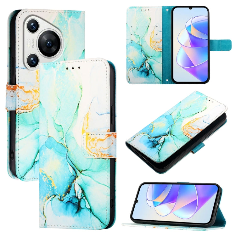 PT003 Marble Pattern Flip Leather Phone Case, For Huawei Pura 90 Pro Max, For Huawei Pura 90 Pro, For Huawei Mate 70 Air, For Huawei nova 13 Pro, For Huawei nova 13 / nova 12, For Huawei Pura 70 Pro / 70 Pro+, For Huawei nova 12i 4G Global             ...