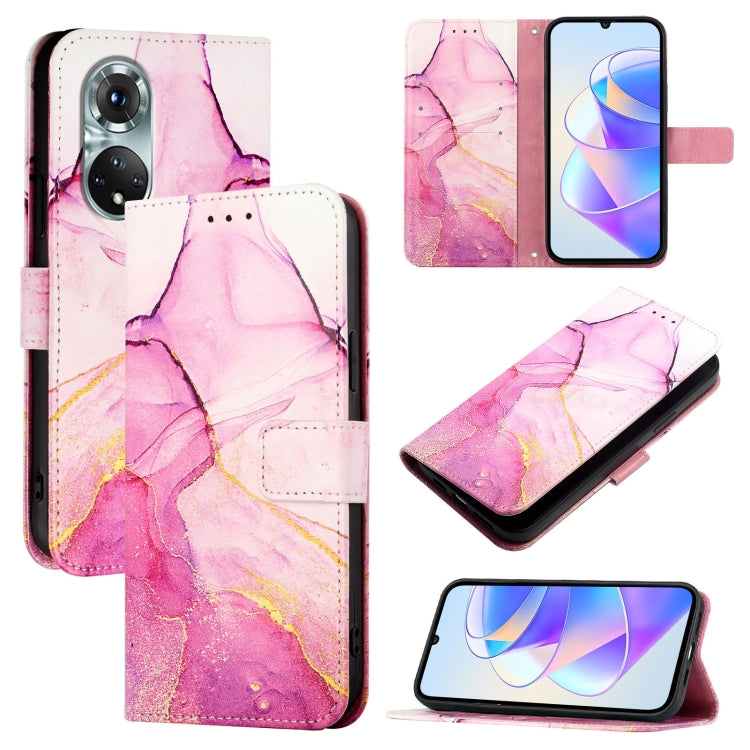 PT003 Marble Pattern Flip Leather Phone Case, For Huawei Mate 60, For Huawei Mate 60 Pro, For Huawei P60 Art, For Huawei P60 / P60 Pro, For Huawei Enjoy 50 Pro / nova Y90, For Huawei Enjoy 50 / nova Y70 Plus, For Huawei nova 9, For Huawei P50 Pro      ...