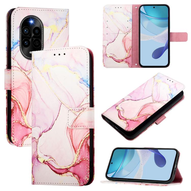 PT003 Marble Pattern Flip Leather Phone Case, For Huawei nova 13 Pro, For Huawei nova 13 / nova 12, For Huawei Pura 70 Pro / 70 Pro+, For Huawei nova 12i 4G Global, For Huawei nova 12s 4G Global, For Huawei Pura 70, For Huawei Mate 60                  ...
