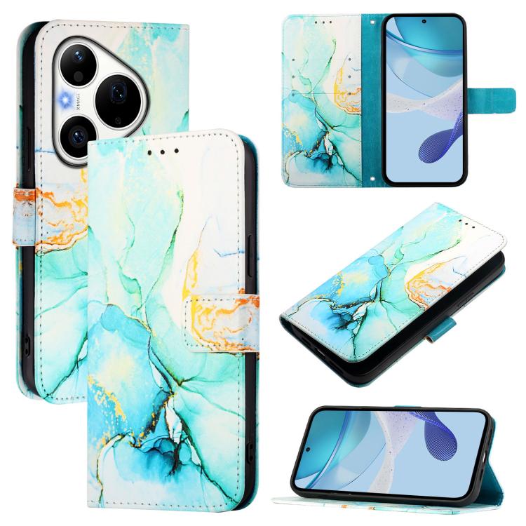 PT003 Marble Pattern Flip Leather Phone Case, For Huawei Pura 90 Pro Max, For Huawei Pura 90 Pro, For Huawei Mate 70 Air, For Huawei nova 13 Pro, For Huawei nova 13 / nova 12, For Huawei Pura 70 Pro / 70 Pro+, For Huawei nova 12i 4G Global             ...