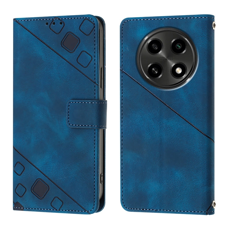 Skin-feel Embossed Leather Phone Case, For OPPO A2 Pro 5G / A3 Pro 5G, For OPPO A3 Pro 5G Global, For OPPO F25 Pro 5G India, For OPPO Reno 11F 5G Global, For OPPO Find X7, For OPPO Reno11 5G Global, For OPPO Reno11 Pro 5G Global, For OPPO Find X7 Ultra