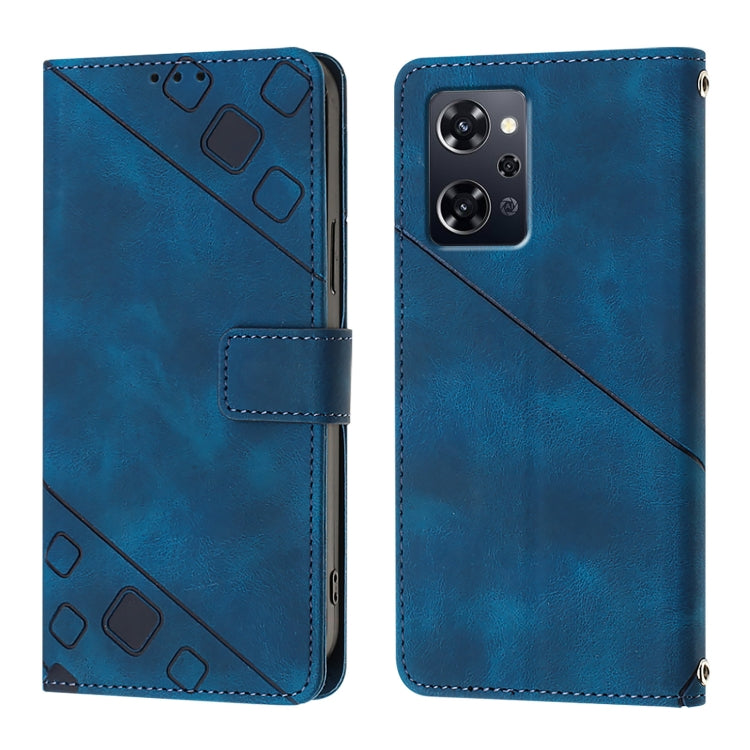 Skin-feel Embossed Leather Phone Case, For OPPO Reno9 A JP Version, For OPPO A38 4G Global, For OPPO Reno10 / Reno10 Pro Global, For OPPO A98 5G / F23 5G India, For OPPO A57s / A57e / A77s Global, For OPPO A57 4G / A77 4G Global, For OPPO Find X5 Pro  ...