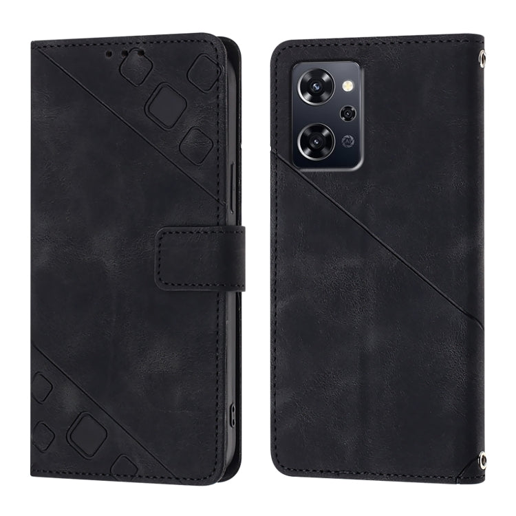 Skin-feel Embossed Leather Phone Case, For OPPO Reno9 A JP Version, For OPPO A38 4G Global, For OPPO Reno10 / Reno10 Pro Global, For OPPO A98 5G / F23 5G India, For OPPO A57s / A57e / A77s Global, For OPPO A57 4G / A77 4G Global, For OPPO Find X5 Pro  ...
