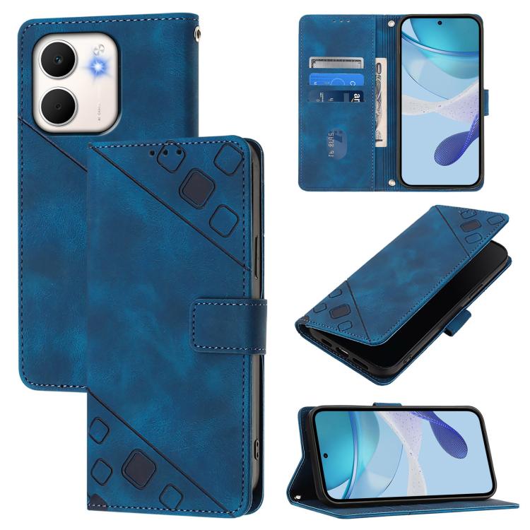 Skin-feel Embossed Leather Phone Case, For OPPO K13 Turbo 5G, For OPPO Reno14 F 5G, For OPPO A5x 4G Global / 5G Global, For OPPO A5 5G Global / A3 Pro 5G Global, For OPPO Reno14 Pro 5G Global, For OPPO Reno14 5G Global, For OPPO A5 Pro 5G Global       ...