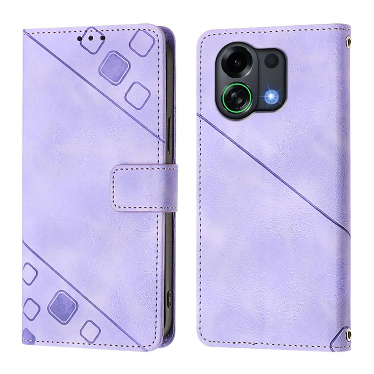 Skin-feel Embossed Leather Phone Case, For OPPO K13 Turbo 5G, For OPPO Reno14 F 5G, For OPPO A5x 4G Global / 5G Global, For OPPO A5 5G Global / A3 Pro 5G Global, For OPPO Reno14 Pro 5G Global, For OPPO Reno14 5G Global, For OPPO A5 Pro 5G Global       ...