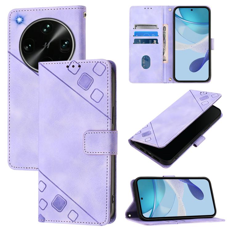 Skin-feel Embossed Leather Phone Case, For OPPO Reno16 F / Reno16 FS 5G, For OPPO Reno16 / Reno16 Pro 5G Global, For OPPO Find X9s Pro 5G, For OPPO Find X9 Ultra, For OPPO A6s Pro 4G, For OPPO Find X9, For OPPO A6 GT 5G, For OPPO Find X9 Pro