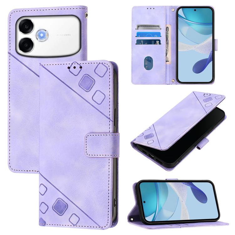 Skin-feel Embossed Leather Phone Case, For OPPO Reno16 F / Reno16 FS 5G, For OPPO Reno16 / Reno16 Pro 5G Global, For OPPO Find X9s Pro 5G, For OPPO Find X9 Ultra, For OPPO A6s Pro 4G, For OPPO Find X9, For OPPO A6 GT 5G, For OPPO Find X9 Pro