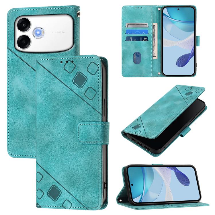 Skin-feel Embossed Leather Phone Case, For OPPO Reno16 F / Reno16 FS 5G, For OPPO Reno16 / Reno16 Pro 5G Global, For OPPO Find X9s Pro 5G, For OPPO Find X9 Ultra, For OPPO A6s Pro 4G, For OPPO Find X9, For OPPO A6 GT 5G, For OPPO Find X9 Pro