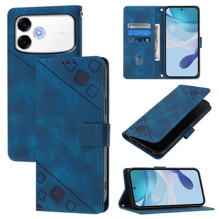 Skin-feel Embossed Leather Phone Case, For OPPO Reno16 F / Reno16 FS 5G, For OPPO Reno16 / Reno16 Pro 5G Global, For OPPO Find X9s Pro 5G, For OPPO Find X9 Ultra, For OPPO A6s Pro 4G, For OPPO Find X9, For OPPO A6 GT 5G, For OPPO Find X9 Pro