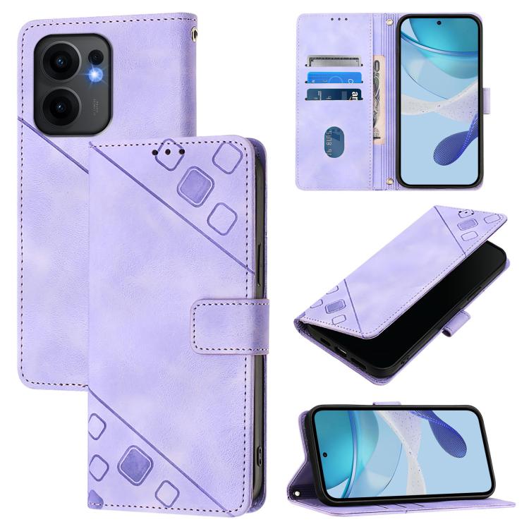 Skin-feel Embossed Leather Phone Case, For OPPO K13 Turbo 5G, For OPPO Reno14 F 5G, For OPPO A5x 4G Global / 5G Global, For OPPO A5 5G Global / A3 Pro 5G Global, For OPPO Reno14 Pro 5G Global, For OPPO Reno14 5G Global, For OPPO A5 Pro 5G Global       ...