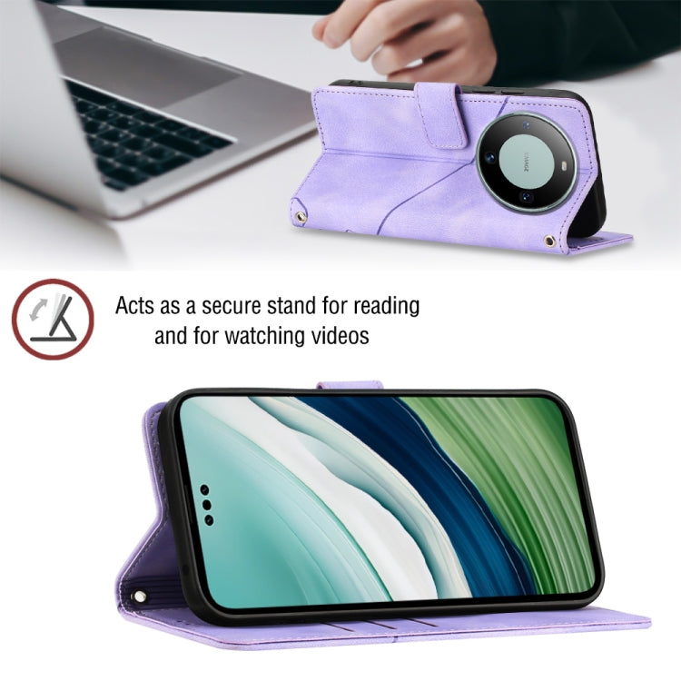 Skin Feel Embossed Leather Phone Case, For Huawei Mate 60 Pro, For Huawei P60 Art, For Huawei P60 / P60 Pro, For Huawei Enjoy 50 Pro / Nova Y90, For Huawei Nova 9 SE, For Huawei Nova 9 Pro, For Huawei Nova 9, For Huawei Nova 8i