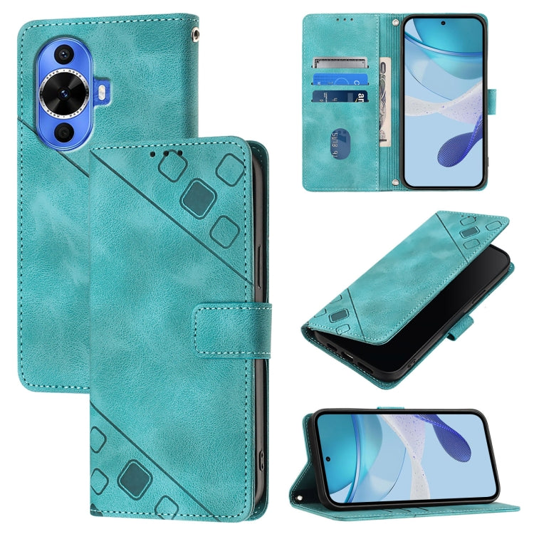 Skin Feel Embossed Leather Phone Case, For Huawei nova 14 5G, For Huawei nova 13 Pro, For Huawei nova 13 / nova 12, For Huawei Nova 12i Global, For Huawei Nova 12s Global, For Huawei Pura 70 Pro, For Huawei Pura 70, For Huawei Mate 60