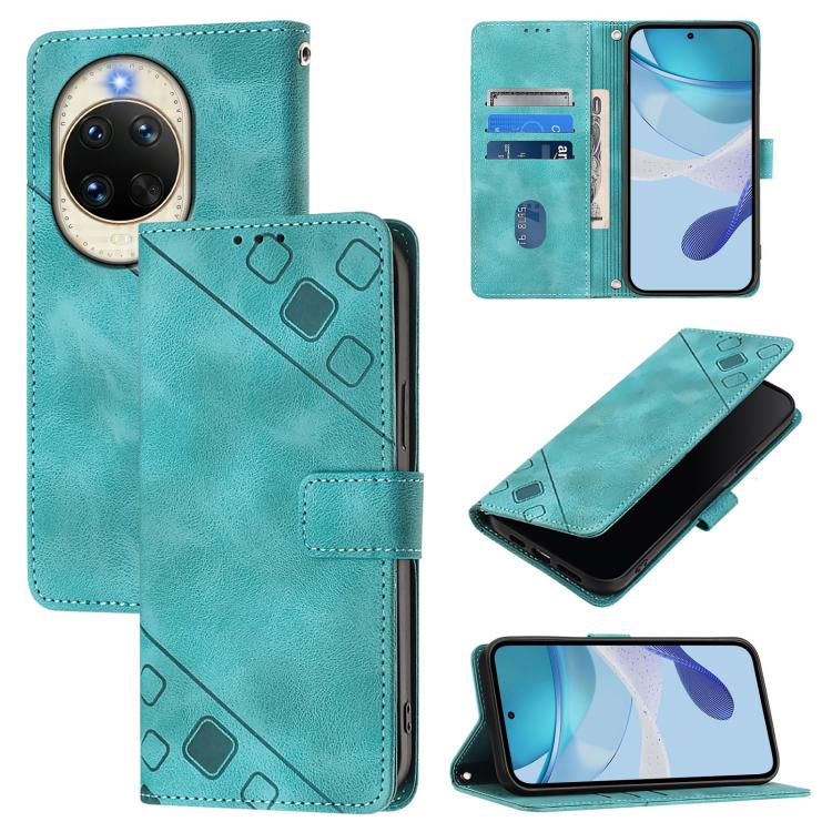 Skin Feel Embossed Leather Phone Case, For Huawei nova 14 5G, For Huawei nova 13 Pro, For Huawei nova 13 / nova 12, For Huawei Nova 12i Global, For Huawei Nova 12s Global, For Huawei Pura 70 Pro, For Huawei Pura 70, For Huawei Mate 60