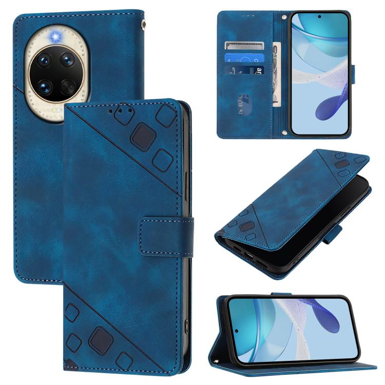 Skin Feel Embossed Leather Phone Case, For Huawei nova 14 5G, For Huawei nova 13 Pro, For Huawei nova 13 / nova 12, For Huawei Nova 12i Global, For Huawei Nova 12s Global, For Huawei Pura 70 Pro, For Huawei Pura 70, For Huawei Mate 60