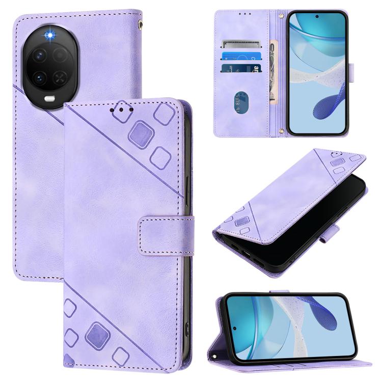 Skin Feel Embossed Leather Phone Case, For Huawei nova 14 Lite 5G / nova 15 / 16z, For Huawei nova 16 5G, For Huawei Pura 90 Pro Max 5G, For Huawei Pura 90 Pro 5G, For Huawei Mate 70 Air 5G, For Huawei Enjoy 80s 4G, For Huawei nova 14 Ultra 5G         ...