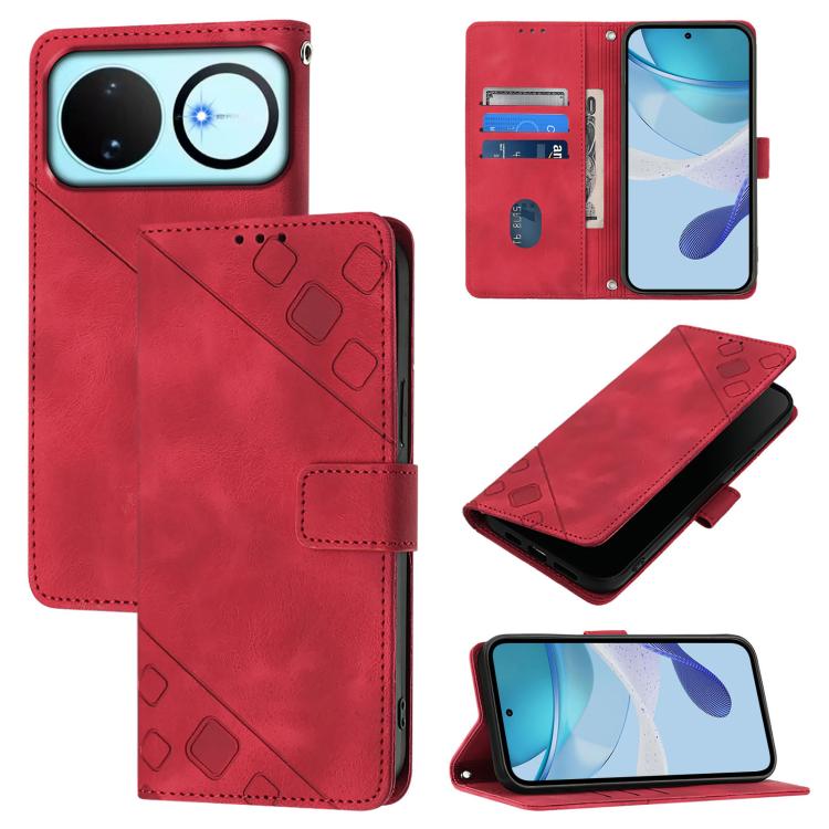 Skin Feel Embossed Leather Phone Case, For Huawei nova 14 Lite 5G / nova 15 / 16z, For Huawei nova 16 5G, For Huawei Pura 90 Pro Max 5G, For Huawei Pura 90 Pro 5G, For Huawei Mate 70 Air 5G, For Huawei Enjoy 80s 4G, For Huawei nova 14 Ultra 5G         ...
