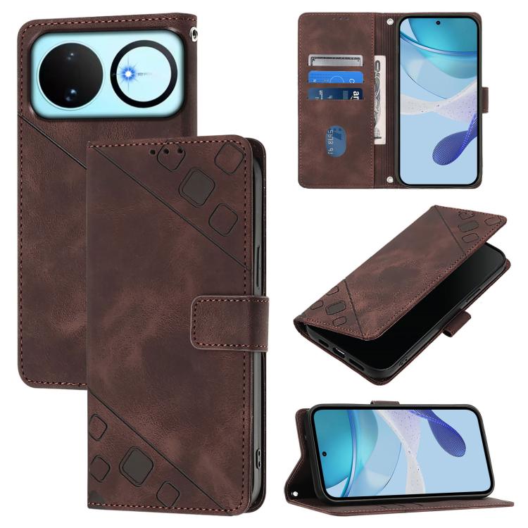 Skin Feel Embossed Leather Phone Case, For Huawei nova 14 Lite 5G / nova 15 / 16z, For Huawei nova 16 5G, For Huawei Pura 90 Pro Max 5G, For Huawei Pura 90 Pro 5G, For Huawei Mate 70 Air 5G, For Huawei Enjoy 80s 4G, For Huawei nova 14 Ultra 5G         ...