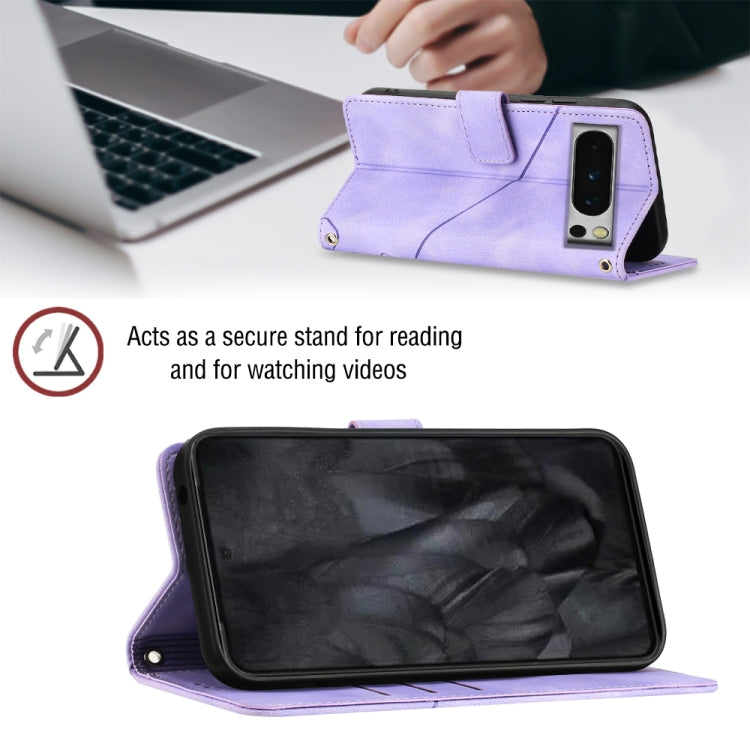 Skin-feel Embossed Leather Phone Case, For Google Pixel 8 Pro, For Google Pixel 8, For Google Pixel 7a, For Google Pixel 7 Pro 5G, For Google Pixel 7 5G, For Google Pixel 6a, For Google Pixel 6 Pro, For Google Pixel 6