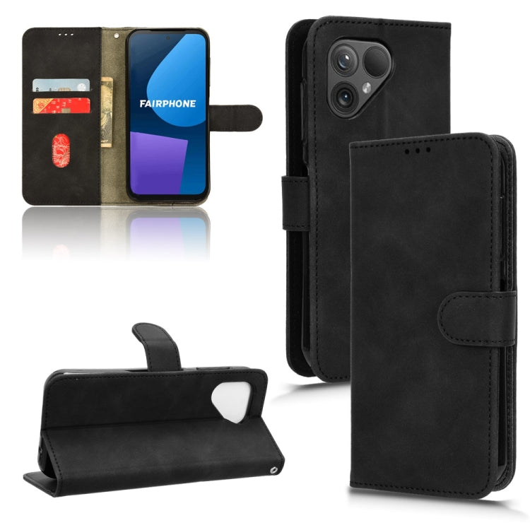 Skin Feel Magnetic Flip Leather Phone Case, For Fairphone 6, For Fairphone 5