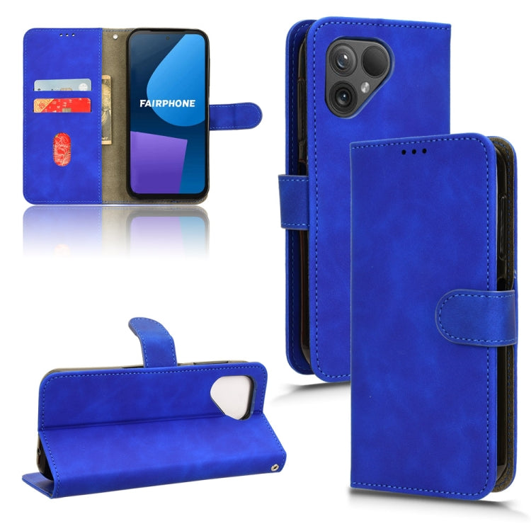 Skin Feel Magnetic Flip Leather Phone Case, For Fairphone 6, For Fairphone 5