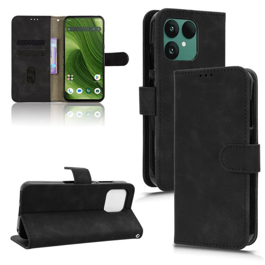 Skin Feel Magnetic Flip Leather Phone Case, For Fairphone 6, For Fairphone 5