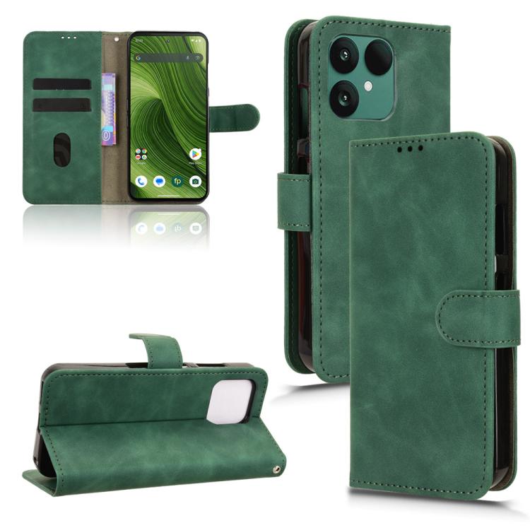 Skin Feel Magnetic Flip Leather Phone Case, For Fairphone 6, For Fairphone 5