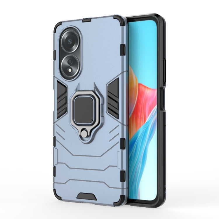 Shockproof PC + TPU Holder Phone Case, For OPPO A58 4G, For OPPO A38 4G, For OPPO A78 4G
