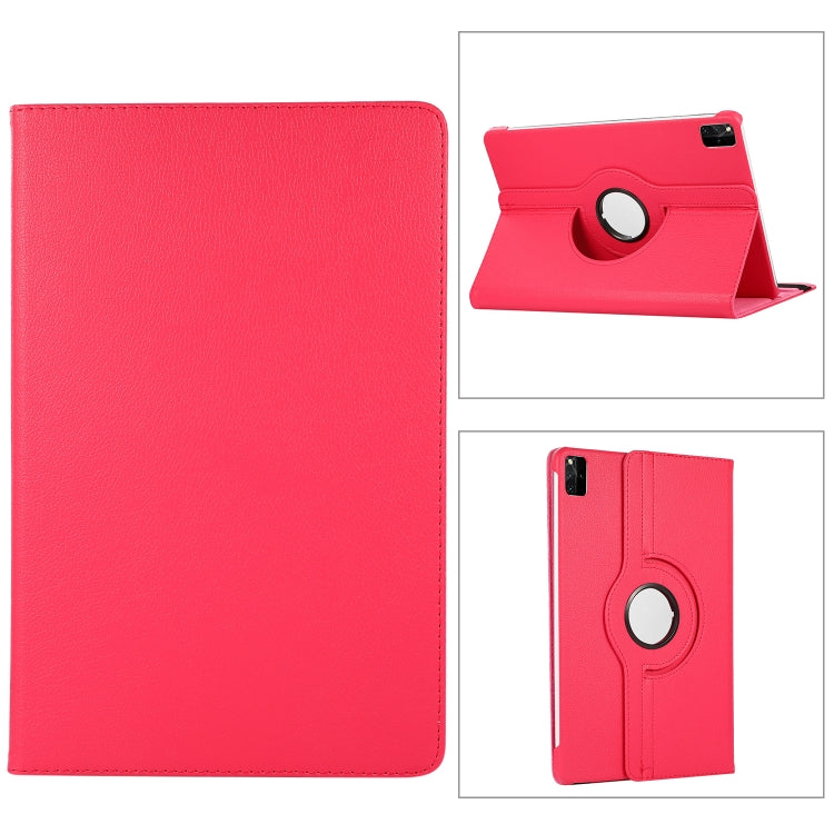 360 Degree Rotation Litchi Texture Leather Tablet Case, For Xiaomi Pad 7 Pro / Pad 7, For Xiaomi Redmi Pad Pro 12.1, For Xiaomi Pad 6S Pro 12.4, For Xiaomi Redmi Pad SE