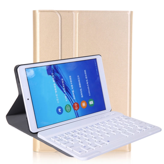 A0T8 For Huawei MatePad T8 8 inch ABS Ultra-thin Detachable Bluetooth Keyboard Leather Case with Bracket