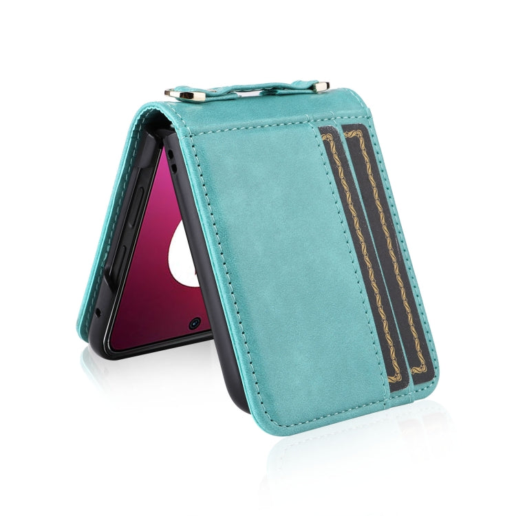 Crossbody Card Slot Leather Phone Case, For Motorola Razr 40 Ultra