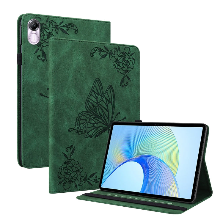 Butterfly Flower Embossed Leather Tablet Case, For Honor Pad 9 12.1, For Honor Pad X8 Pro/X9