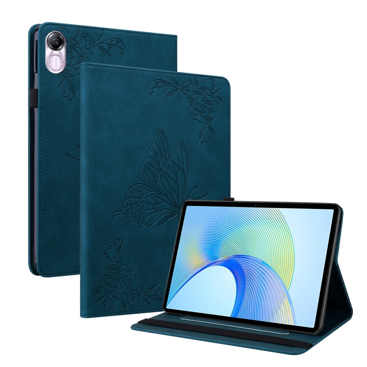 Butterfly Flower Embossed Leather Tablet Case, For Honor Pad 9 12.1, For Honor Pad X8 Pro/X9