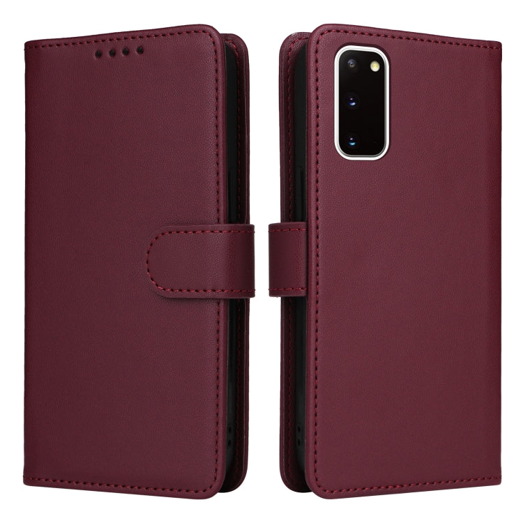 BETOPNICE BN-005 2 in 1 Detachable Imitate Genuine Leather Phone Case, For Samsung Galaxy S21, For Samsung Galaxy S21+, For Samsung Galaxy S21 Ultra, For Samsung Galaxy S20 Ultra, For Samsung Galaxy S20, For Samsung Galaxy S20+, For Samsung Galaxy A71 ...