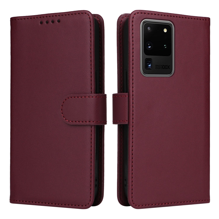 BETOPNICE BN-005 2 in 1 Detachable Imitate Genuine Leather Phone Case, For Samsung Galaxy S21, For Samsung Galaxy S21+, For Samsung Galaxy S21 Ultra, For Samsung Galaxy S20 Ultra, For Samsung Galaxy S20, For Samsung Galaxy S20+, For Samsung Galaxy A71 ...