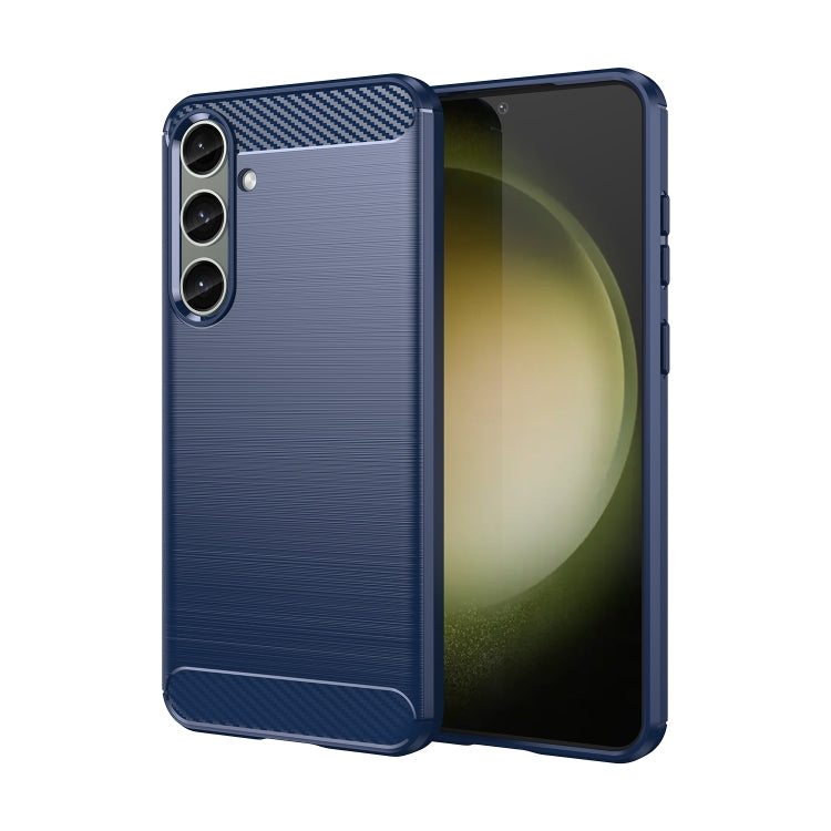 Brushed Texture Carbon Fiber TPU Phone Case, For Samsung Galaxy XCover 7 Pro, For Samsung Galaxy M55, For Samsung Galaxy M14 4G, For Samsung Galaxy M15, For Samsung Galaxy F15, For Samsung Galaxy M44 5G, For Samsung Galaxy A15 5G, For Samsung Galaxy A5...