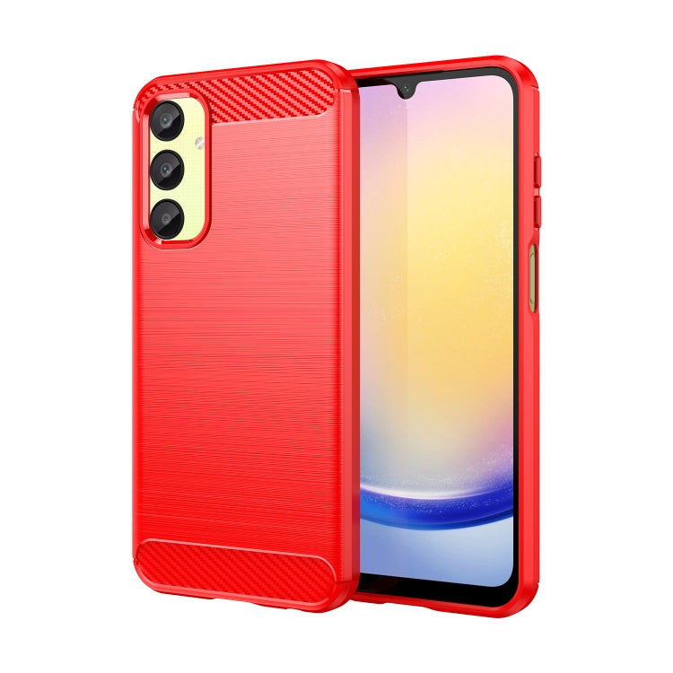 Brushed Texture Carbon Fiber TPU Phone Case, For Samsung Galaxy XCover 7 Pro, For Samsung Galaxy M55, For Samsung Galaxy M14 4G, For Samsung Galaxy M15, For Samsung Galaxy F15, For Samsung Galaxy M44 5G, For Samsung Galaxy A15 5G, For Samsung Galaxy A5...