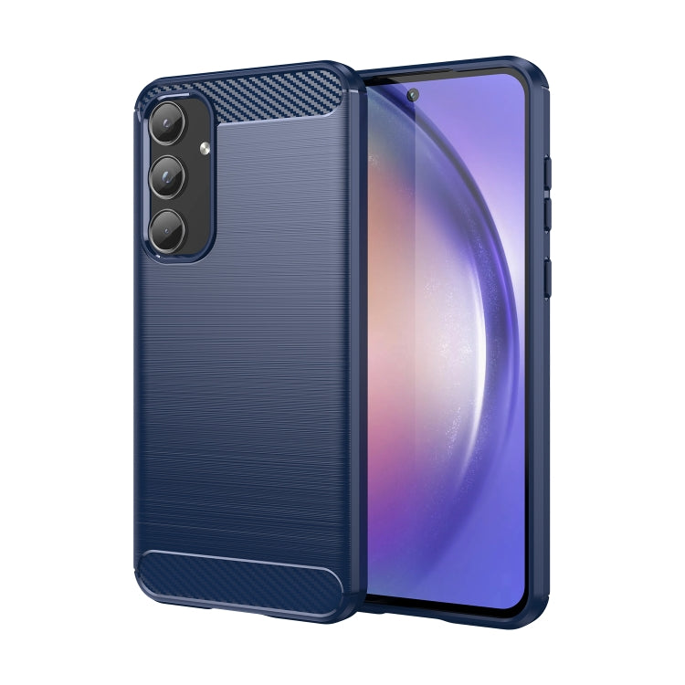 Brushed Texture Carbon Fiber TPU Phone Case, For Samsung Galaxy XCover 7 Pro, For Samsung Galaxy M55, For Samsung Galaxy M14 4G, For Samsung Galaxy M15, For Samsung Galaxy F15, For Samsung Galaxy M44 5G, For Samsung Galaxy A15 5G, For Samsung Galaxy A5...